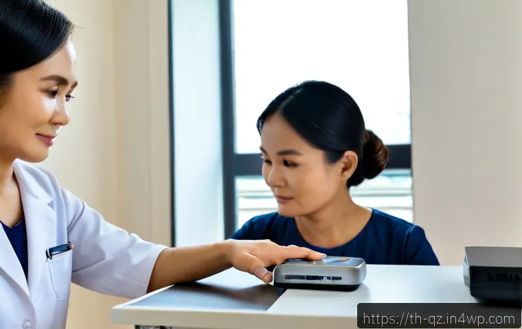 Home 29 인지능력 증강 기술의 사회적 책임 - Photorealistic ethical cognitive technology consultation in a modern Bangkok community clinic, a Tha...