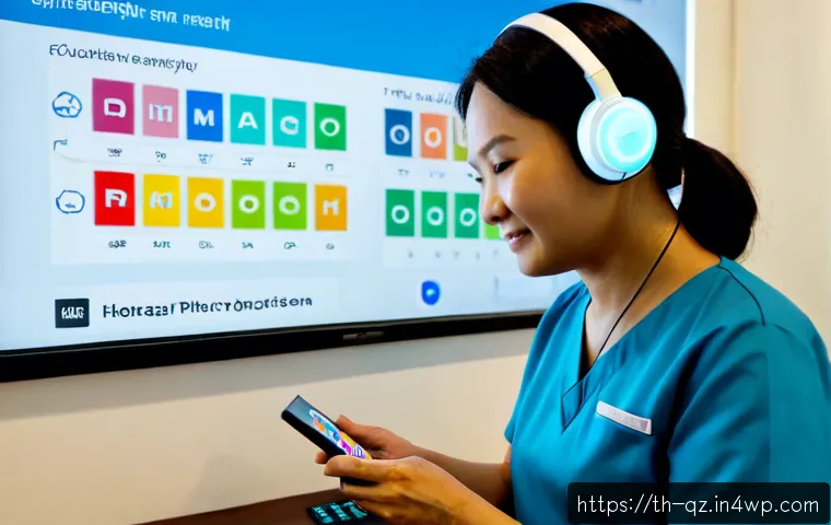 Home 29 인지능력 증강 기술의 성공적인 구현 사례 - Photorealistic cognitive rehabilitation success scene in a modern Bangkok hospital, a Thai senior wo...